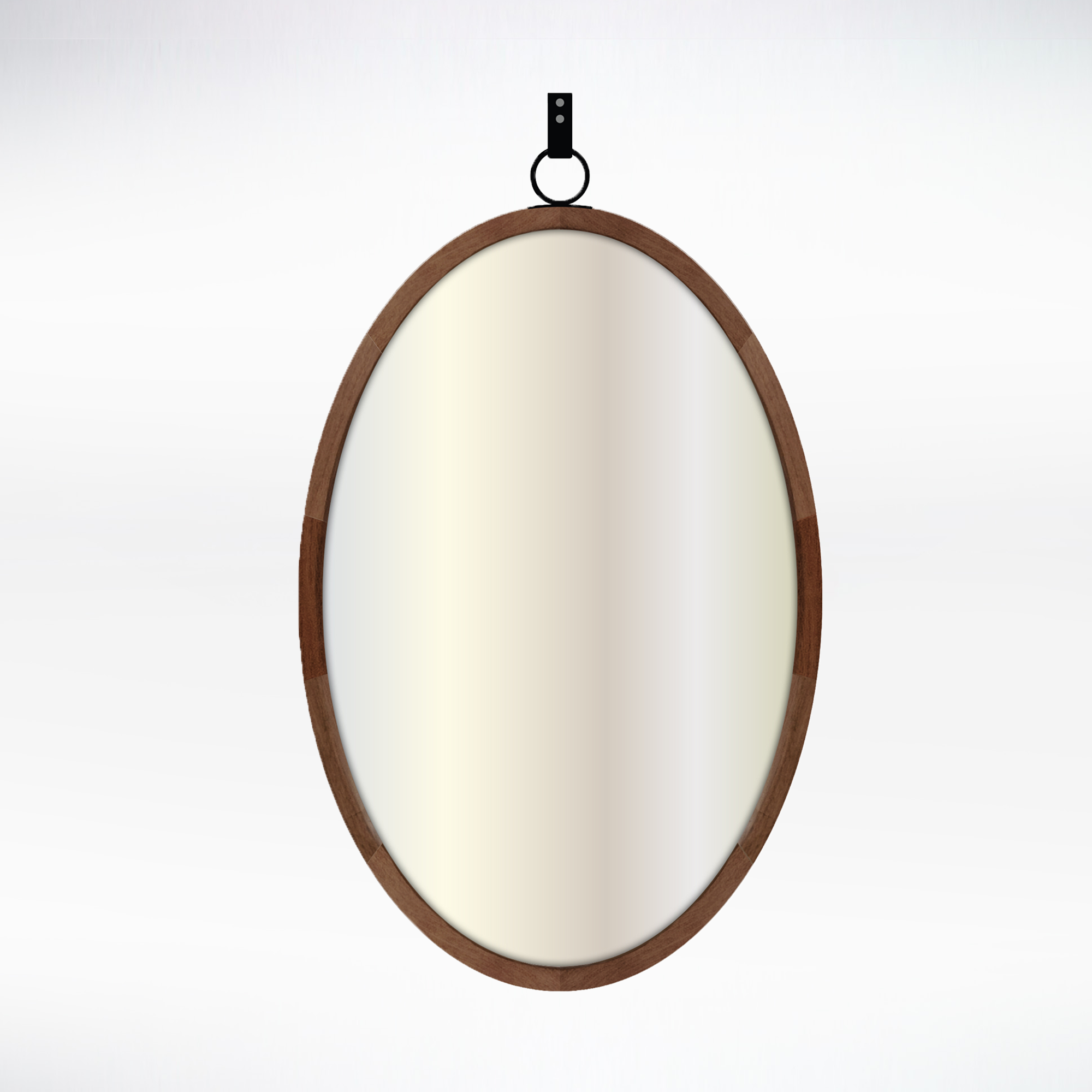 Metal - Oval Mirror